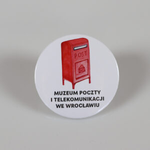 Przypinka pamiątkowa - skrzynka na listy