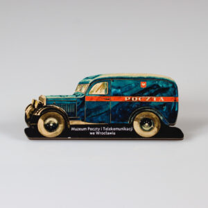 Magnes pamiątkowy - samochód pocztowy